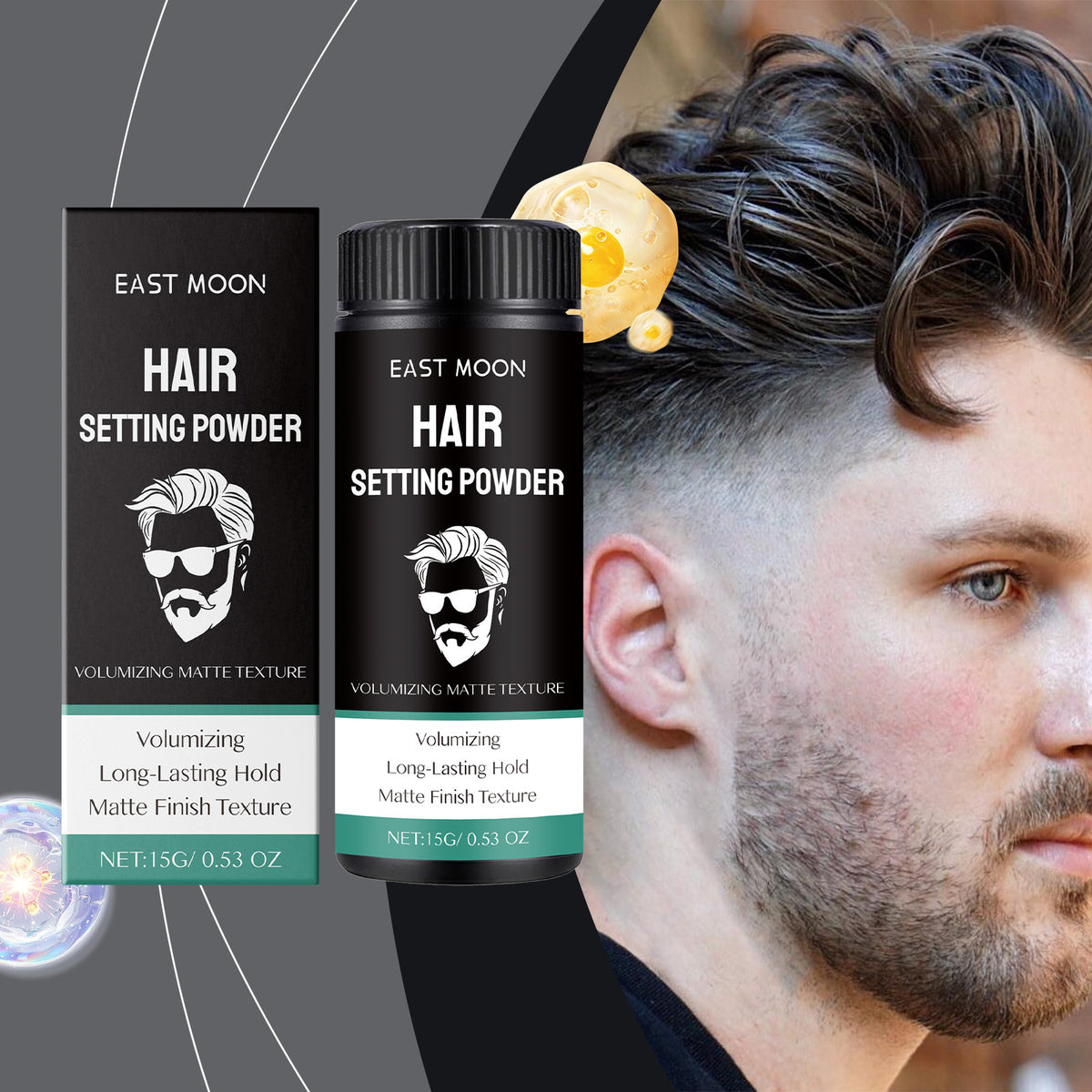 Men's Matte Styling Powder Hair