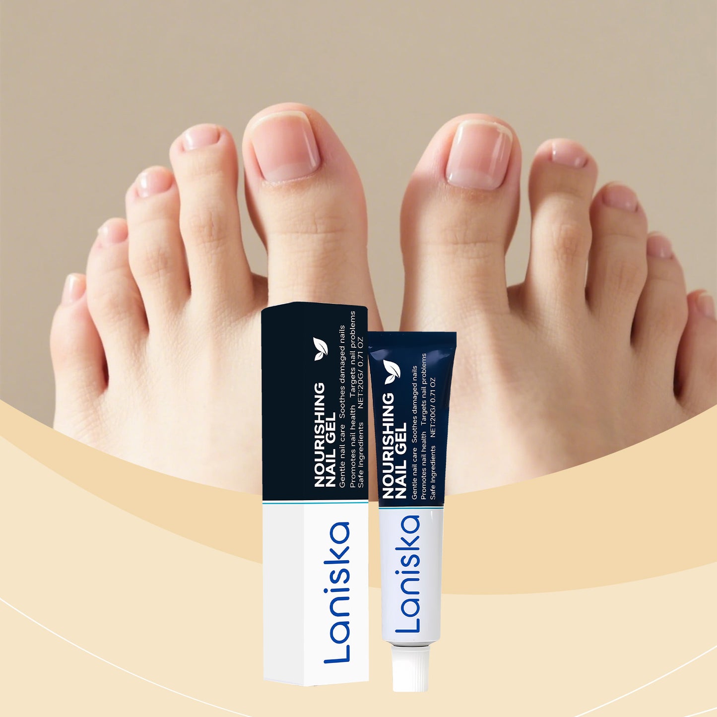 Nourishing Nail Gel - Fungal Repair Gel with Panthenol 20G for Nail Care