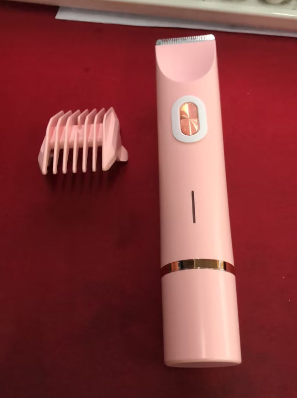 2 In 1 Hair Remover Women's Double Head Shaver Private Pubic Trimmer