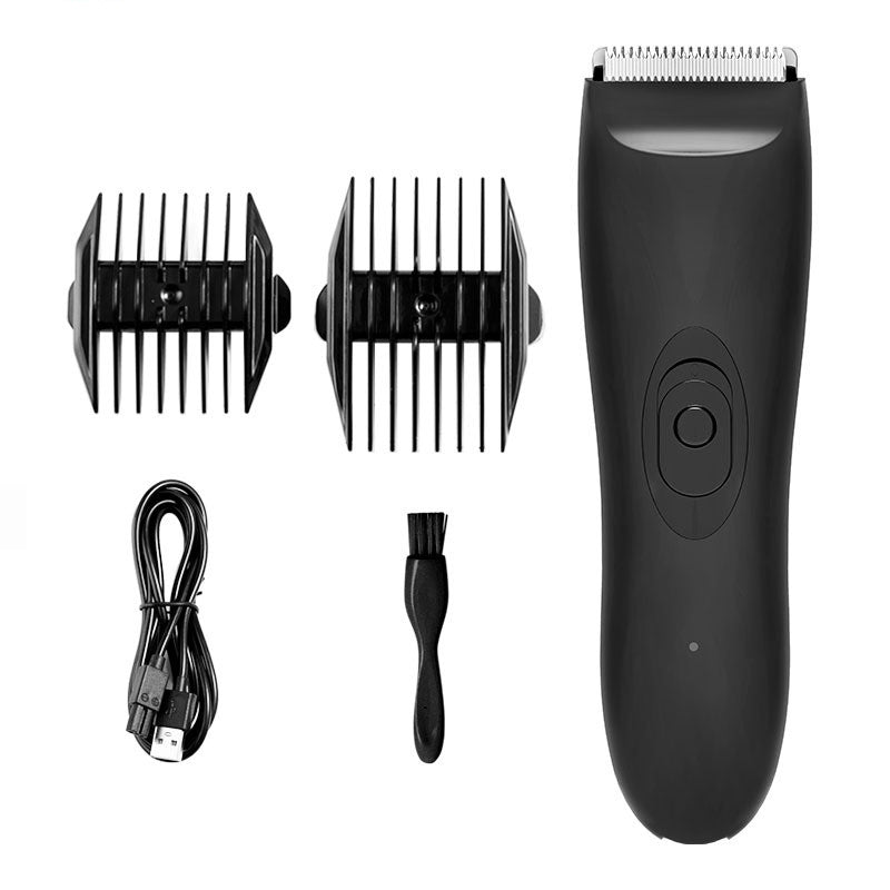 Men's Body Hair Trimmer – Waterproof Electric Rechargeable
