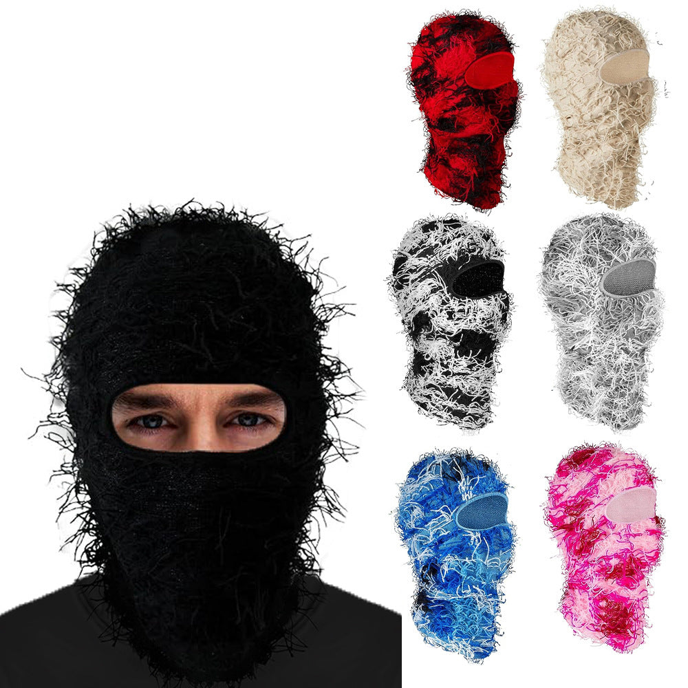 Knitted Warm Face Mask - Polyester
