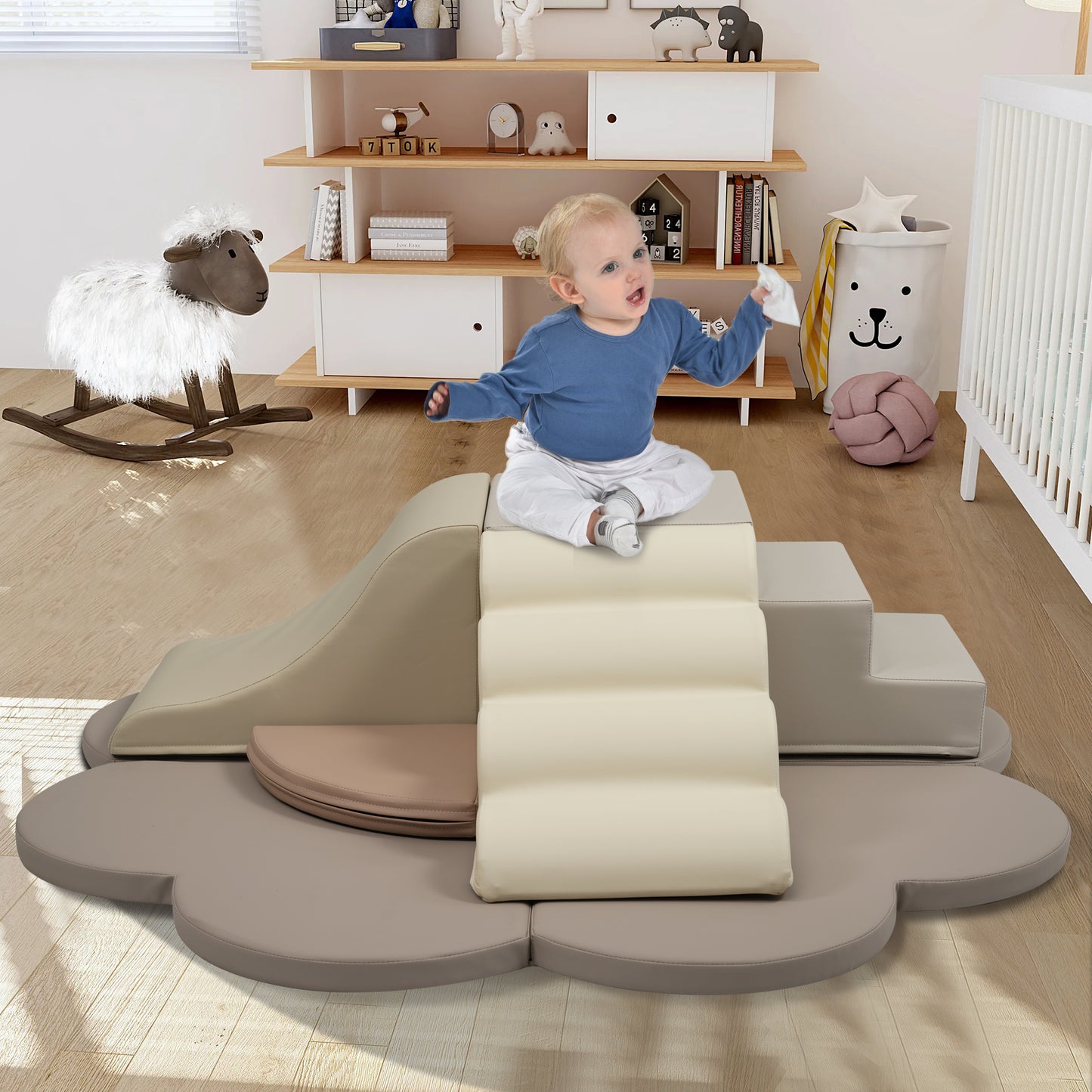 Soft Foam Block Play Structures Climbers For Child Development,