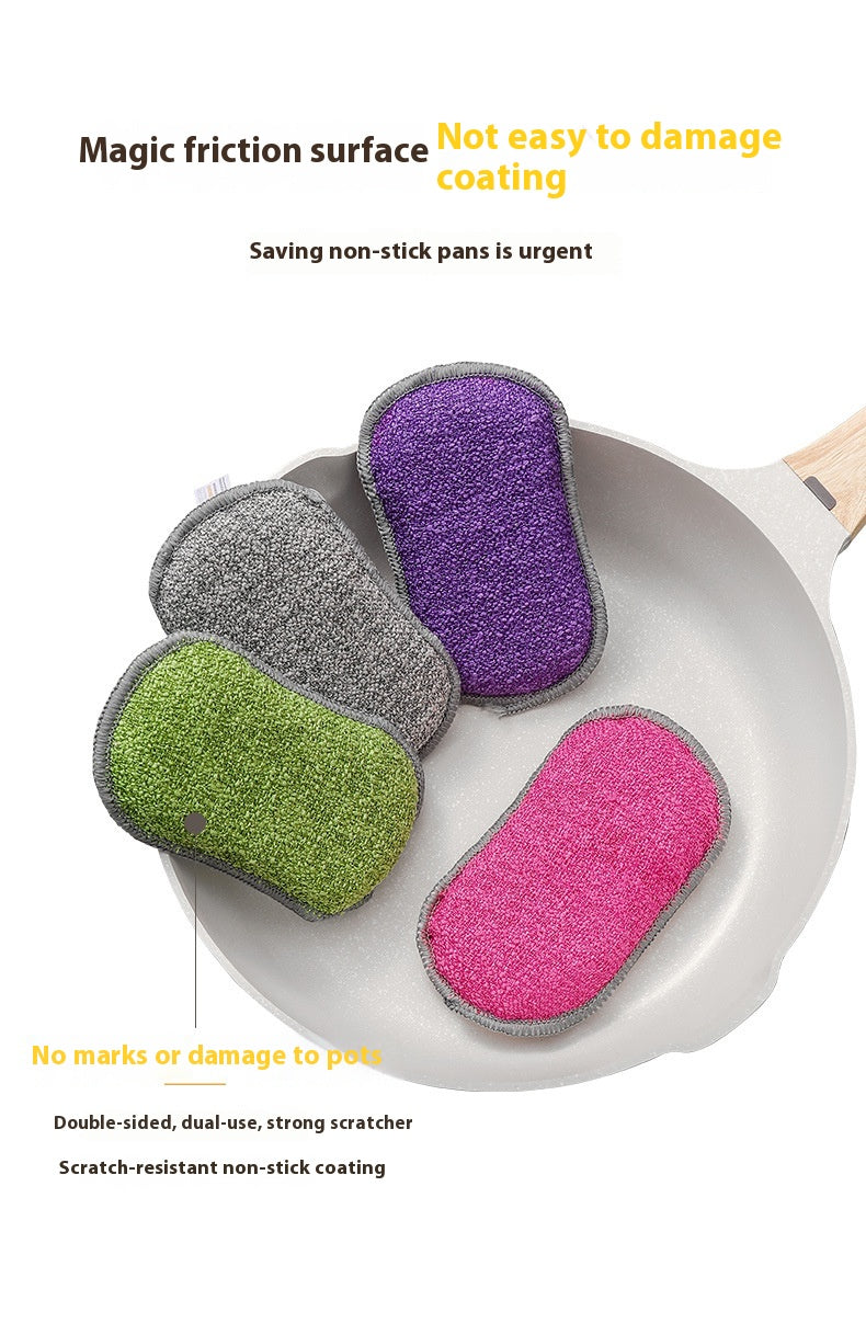 Microfiber Kitchen Dishwashing Sponge Mop - Thick, Absorbent Cleaning Tool