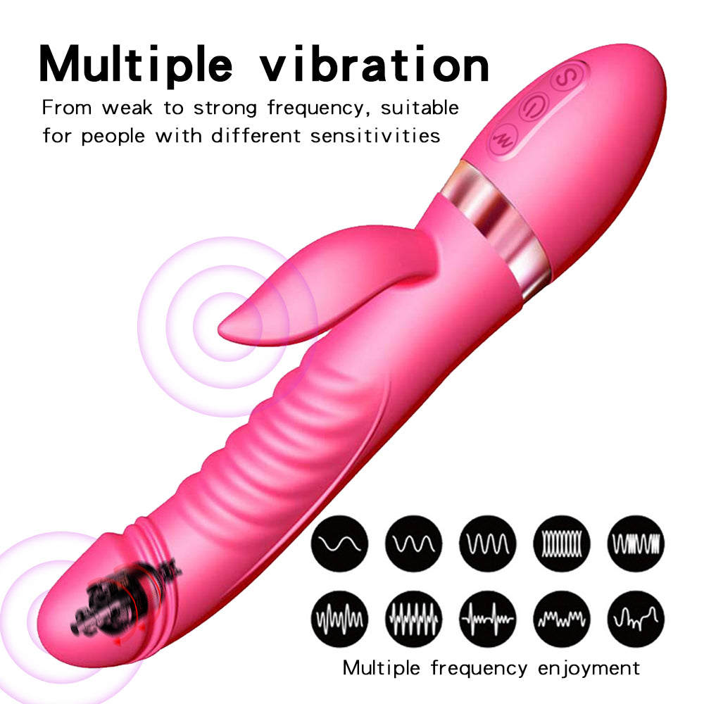 G-Spot Vibrator with Smart Heating - 2-in-1 Adult Toy