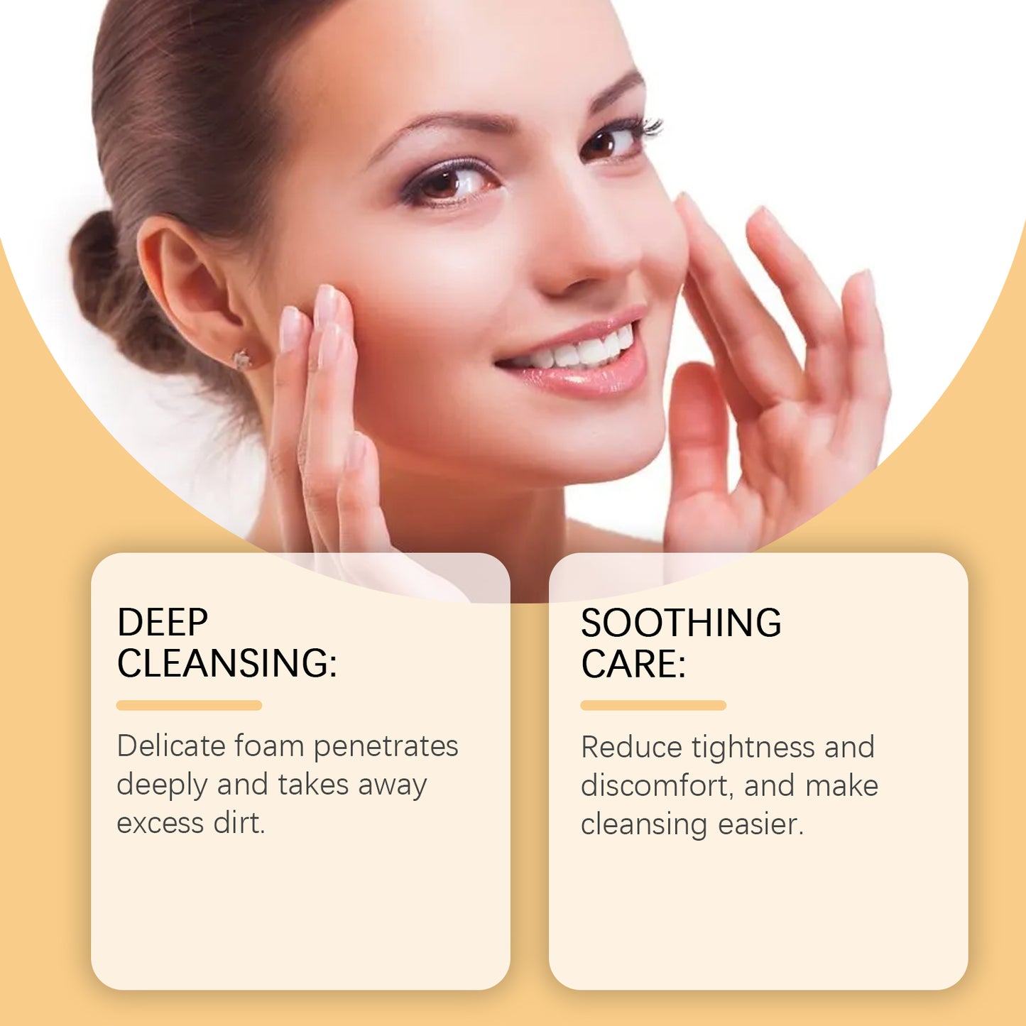 Centella Asiatica Moisturizing Facial Cleanser - Gentle Deep Pore Cleansing