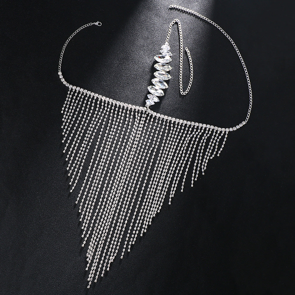 Diamond Tassel Hairpin - Multiple Colors