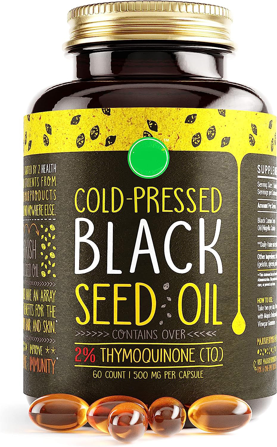 Black Seed Oil Capsules 60 Tablets