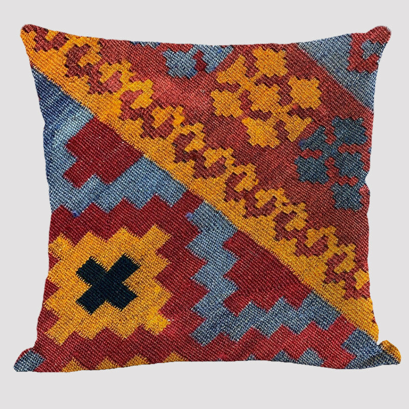 Minimalist Bohemian Cushion Cover - Polyester Pillowcase for Home Decor