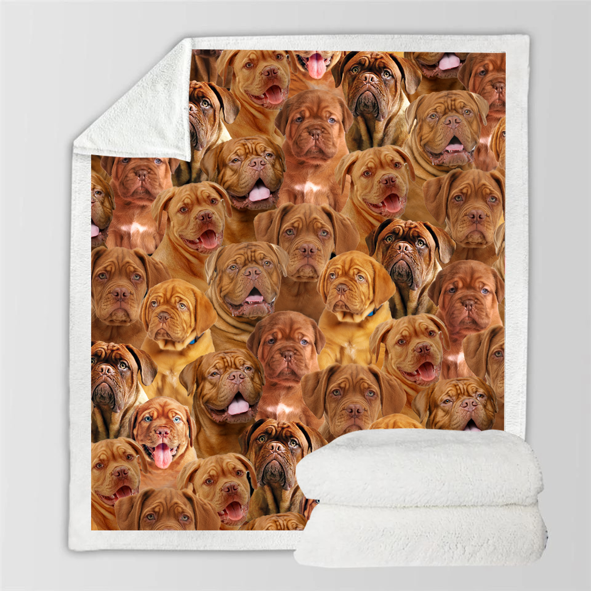 Printed Flannel Pet Dog Blanket - Multiple Sizes & Styles