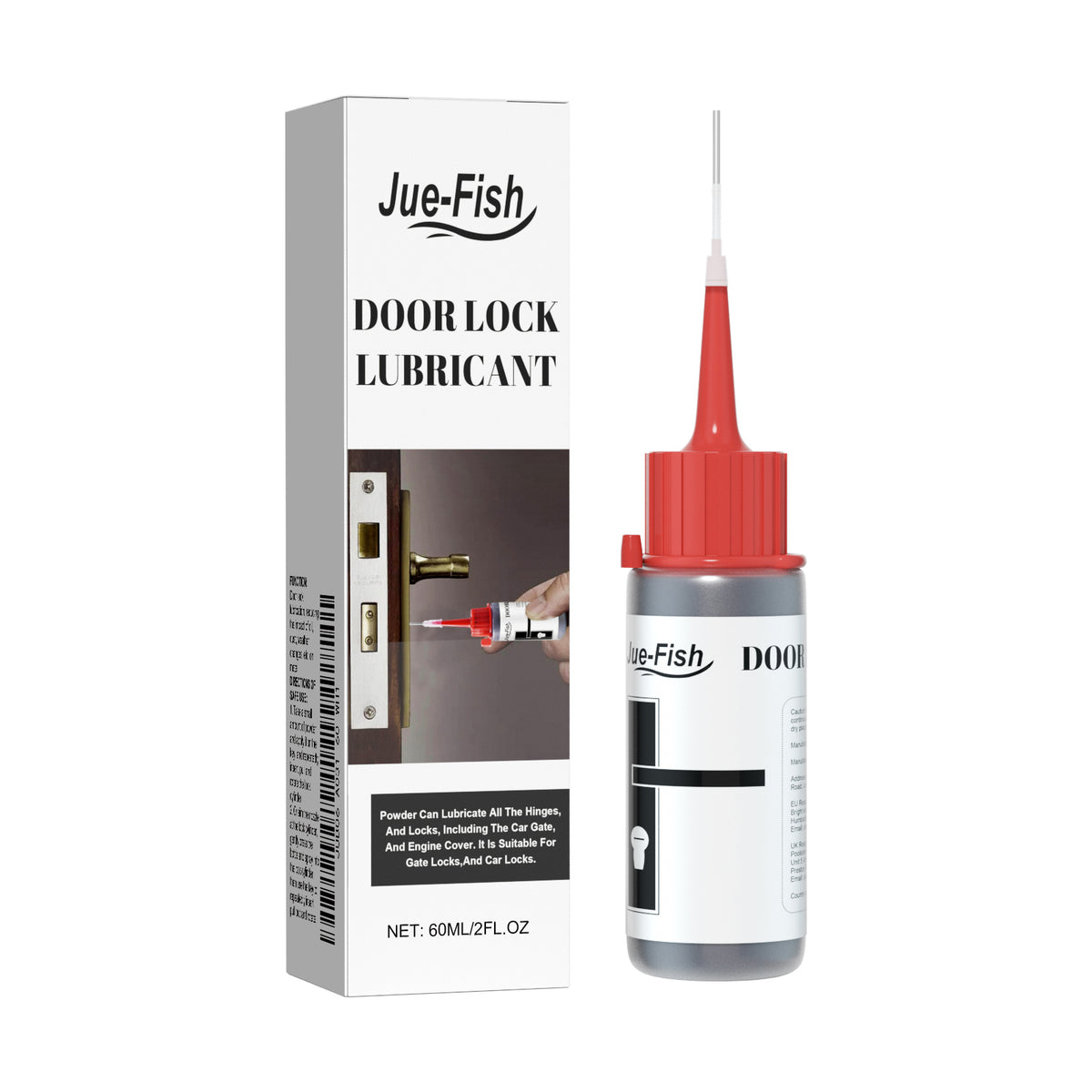 Lock Core Lubricant Spray 60ml for Door Locks and Hinges - Long-Lasting Protection