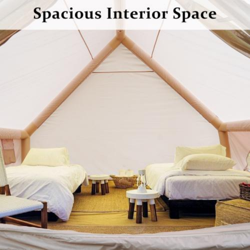 Inflatable Camping Tent for 4-6 People - Waterproof & Easy Setup