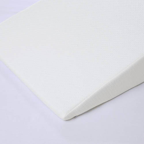 Wedge Pillow - White Polyester Bed Support Cushion
