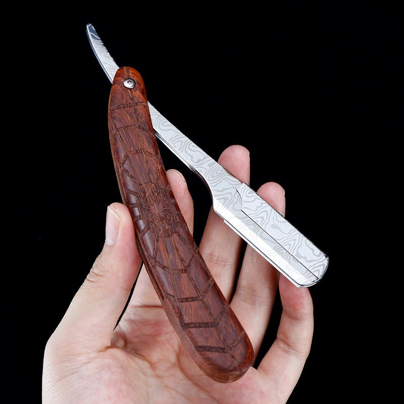 Stainless Steel Folding Straight Razor