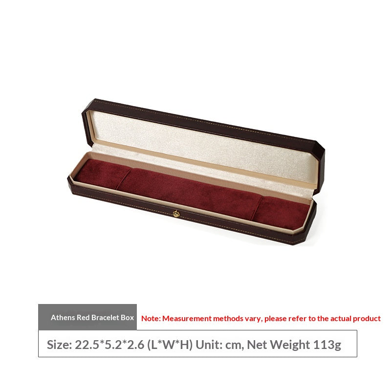 European-Style Vintage Jewelry Box for High-End Rings & Accessories