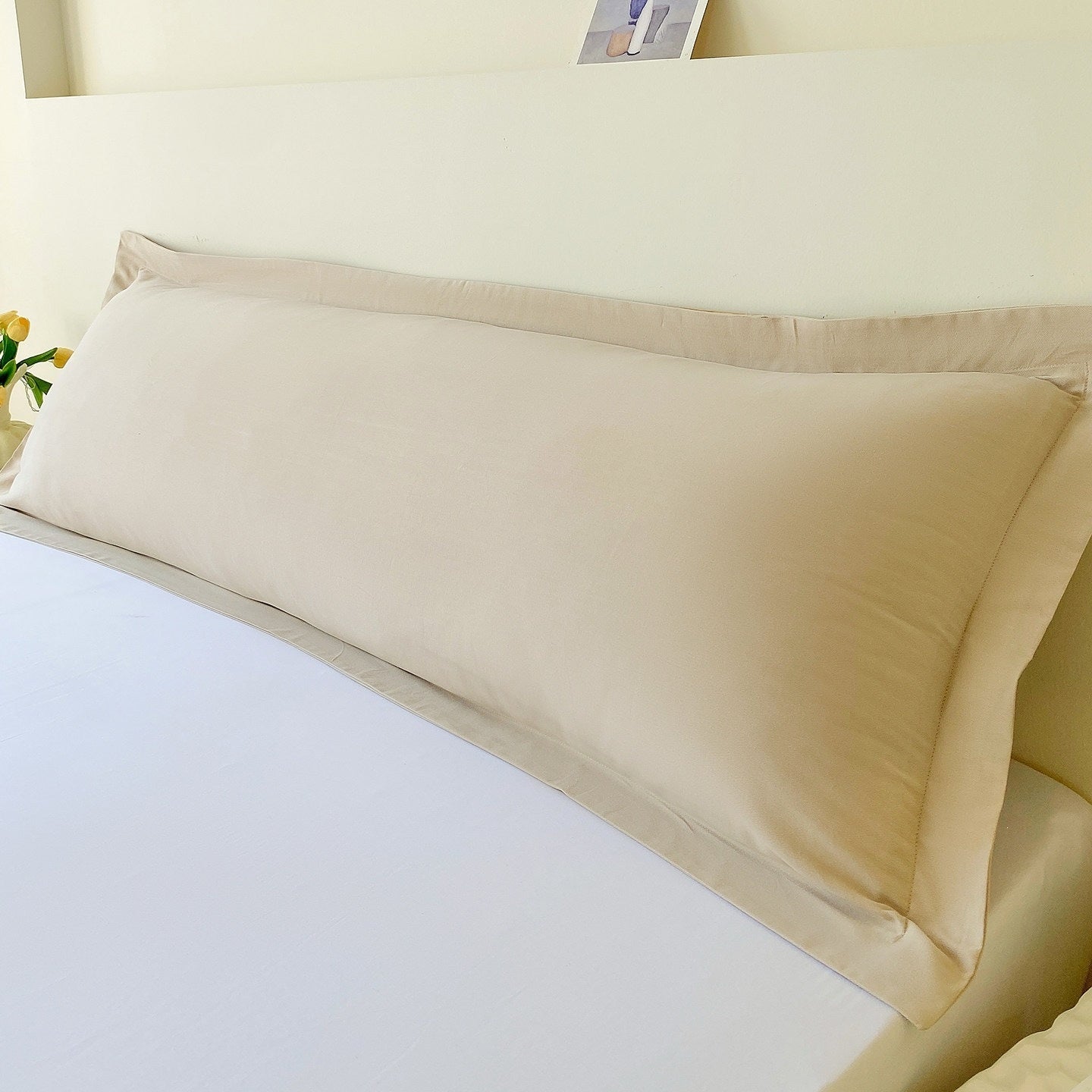 Double Cotton Pillowcase Cover Set - Modern Minimalist Home Decor
