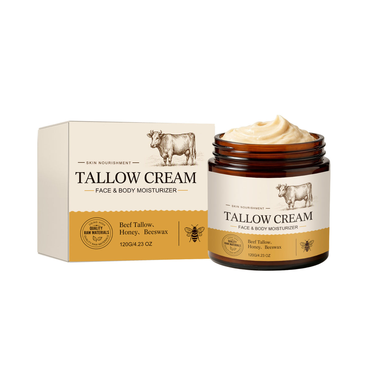 Moisturizing And Nourishing Honey Ox-Ghee Cream