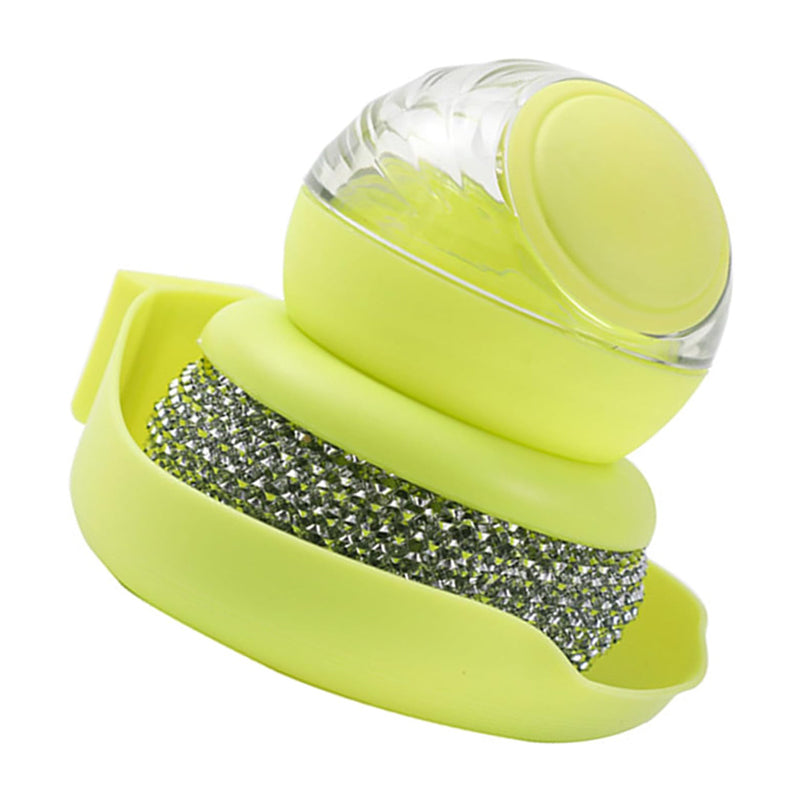 Stainless Steel Scrubber Brush for Pots and Pans - 2 Sets