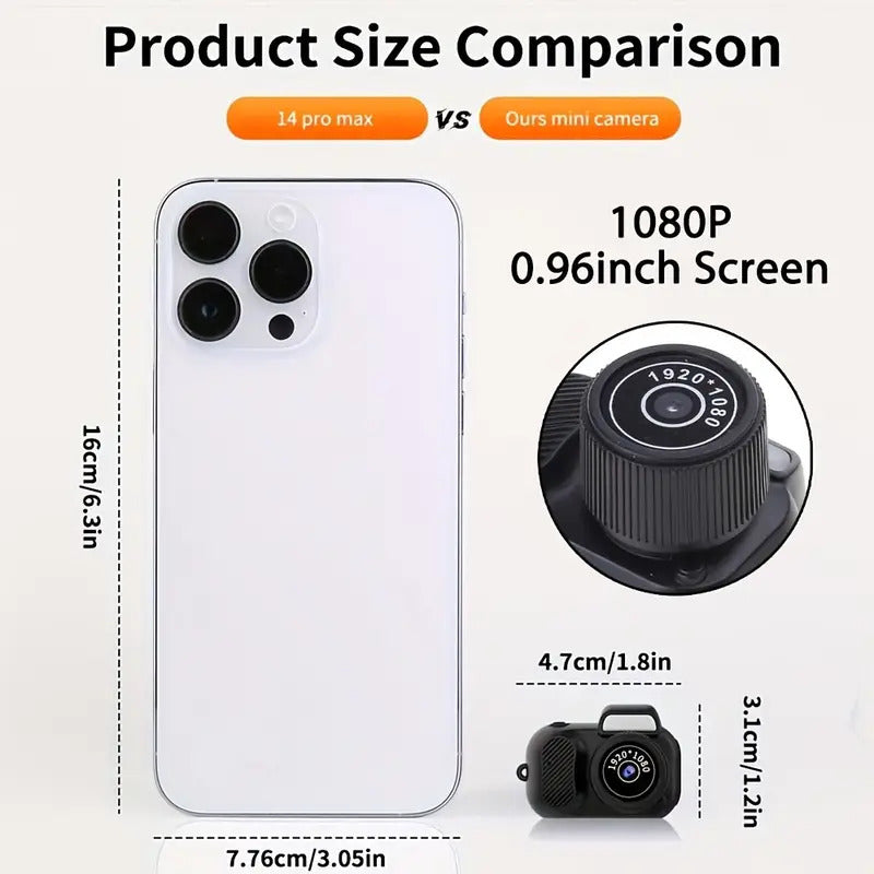 Mini Camera Set for Surveillance and Recording - Compact, Portable