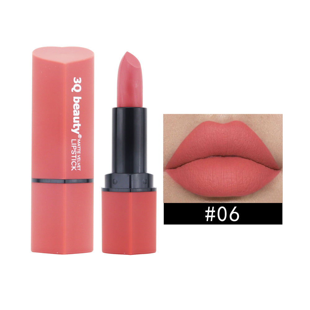 Multicolor Nude Lipstick - Moisturizing Long-Lasting Lip Makeup for Fashion Students