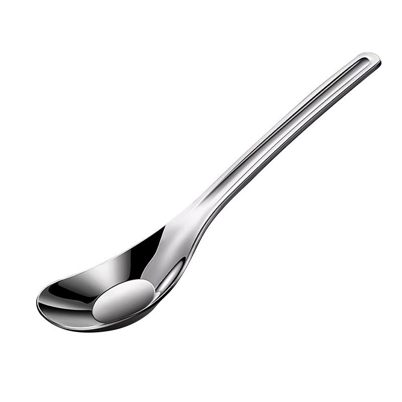 Stainless Steel Baby Feeding Spoon Household Soup Spoon - Multiple Sizes