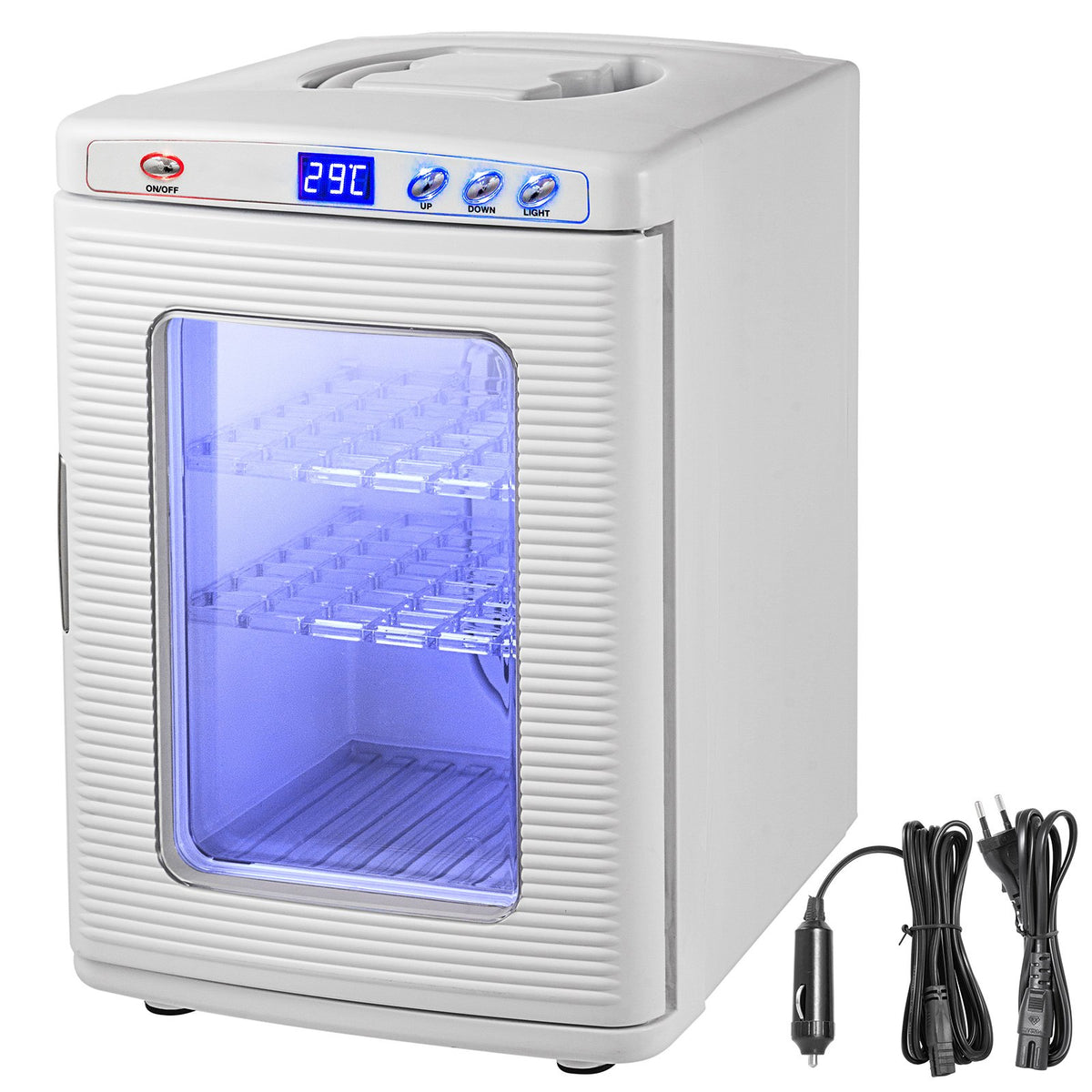 White Reptile Incubator 25L Digital Egg Incubator with Temperature Control