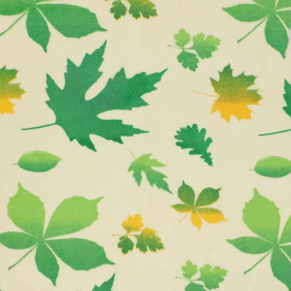 Reusable Organic Cotton Beeswax Food Wraps - Eco-Friendly Kitchen Food Storage