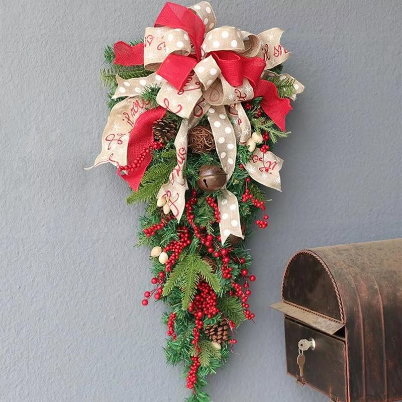 1PC Christmas Door Hanging Decoration - Holiday Accessory