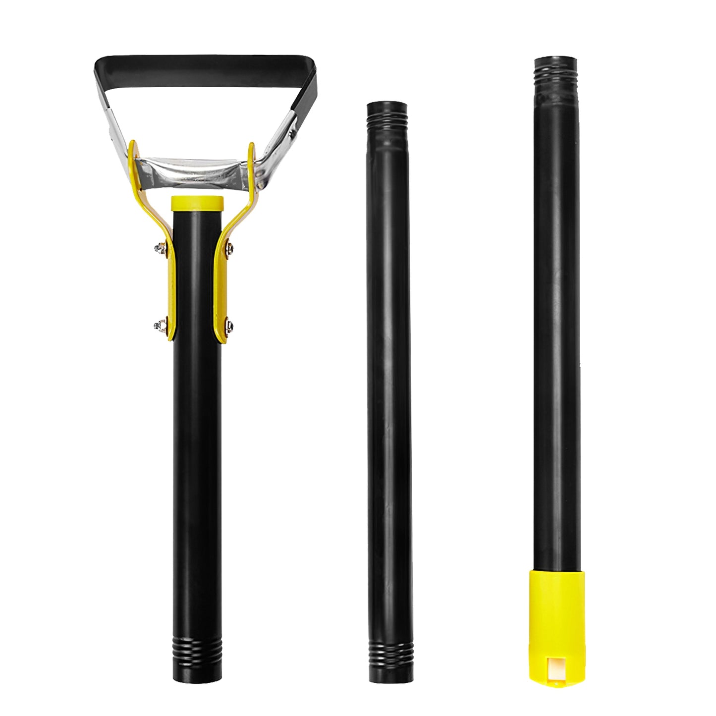 Adjustable Garden Hoe Handheld Stirrup Weeding Cultivator with Extendable Length