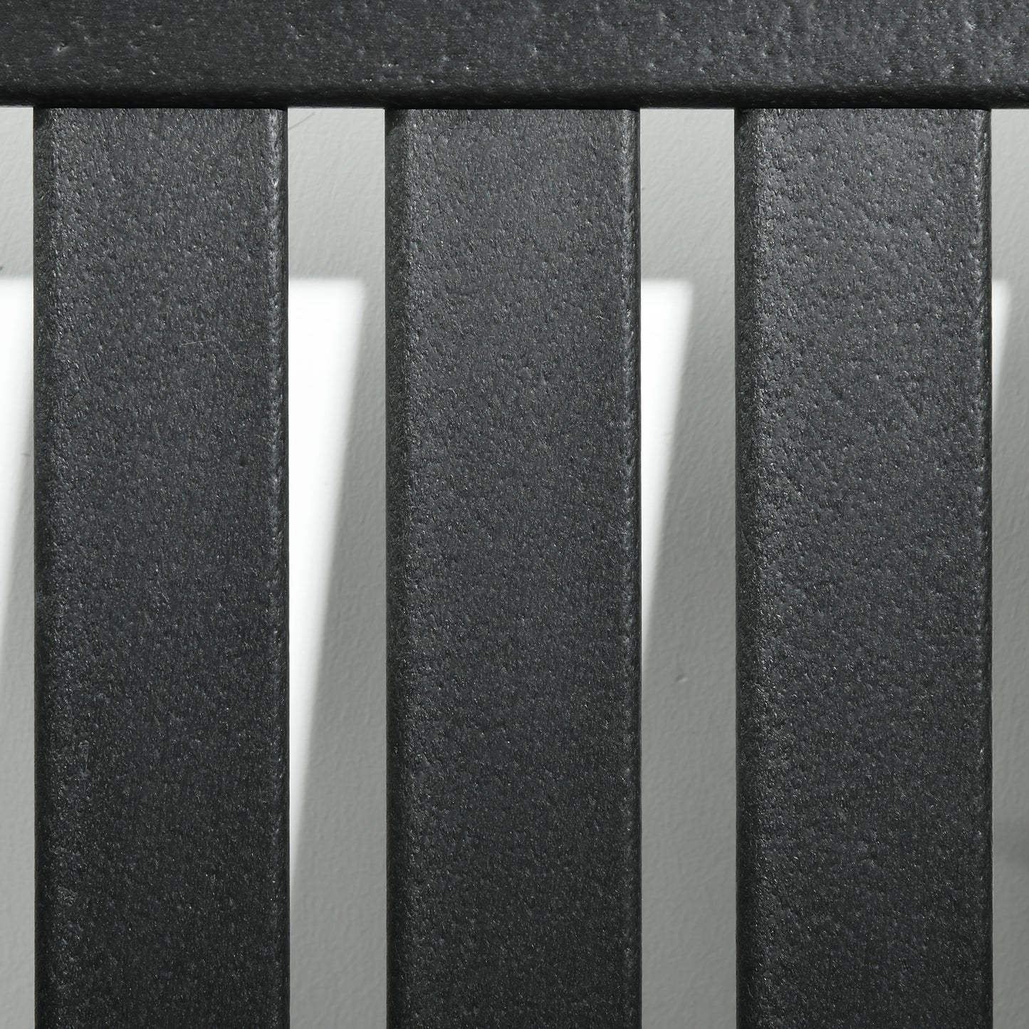 Heavy Duty HDPE Outdoor Dining Chair - Black