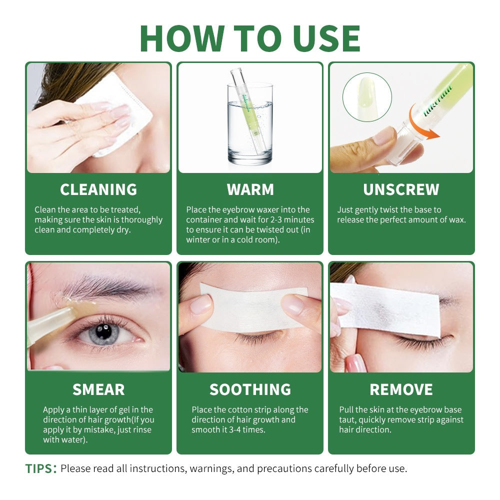 Gentle Depilatory Cream Lip Hair Removal Kit