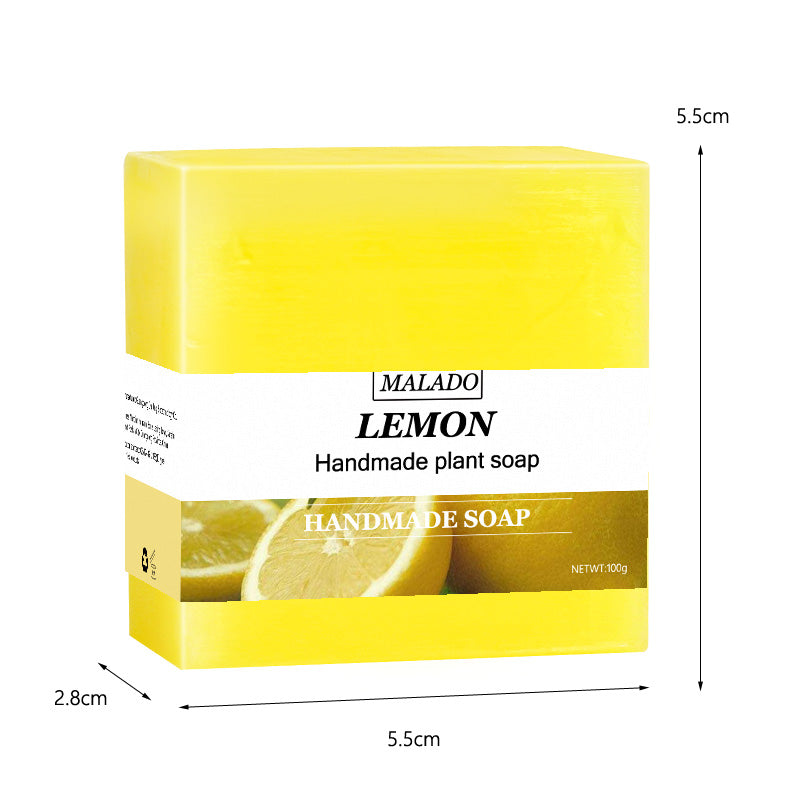 Square Lemon Soap Bar - 100g