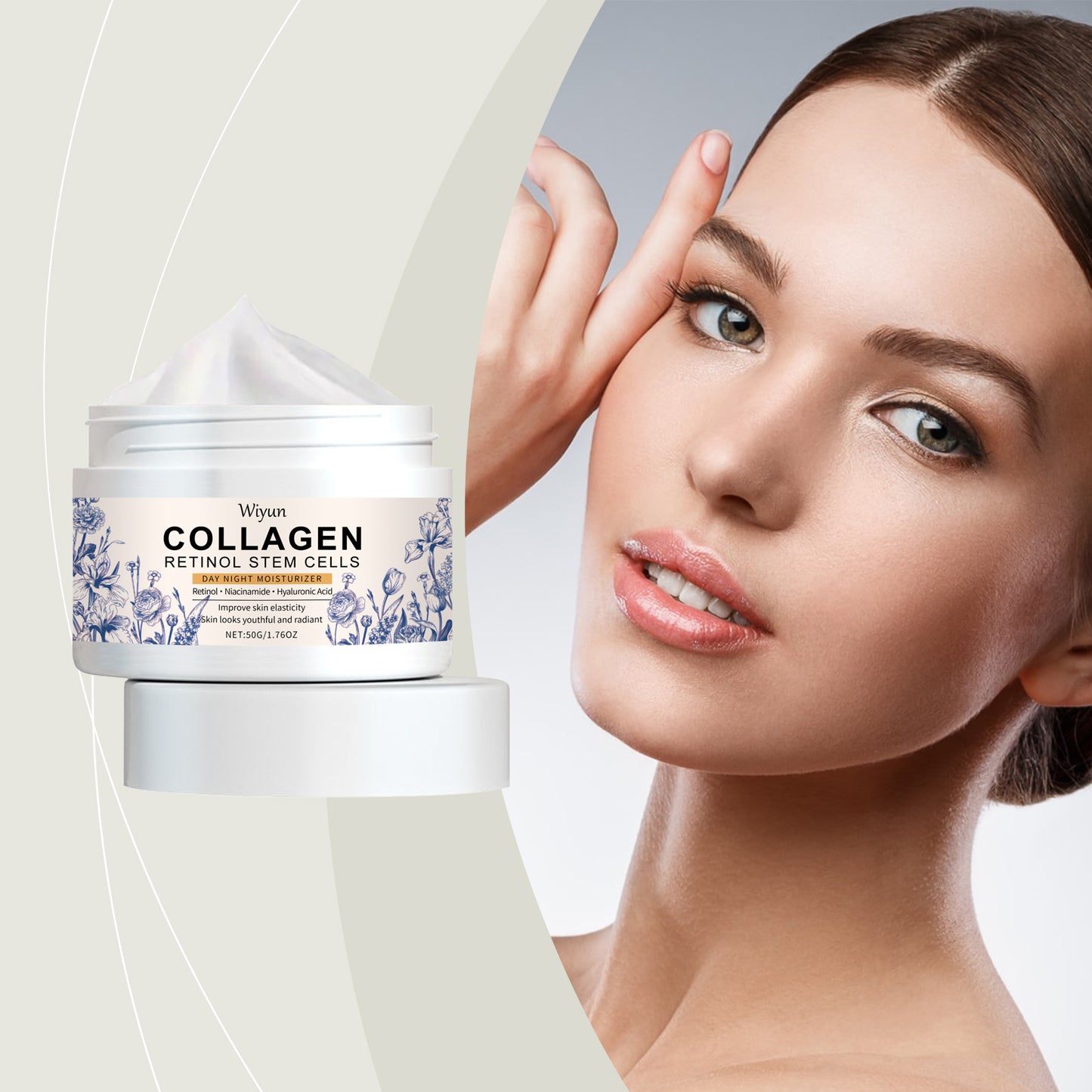 Collagen Daily Moisturizing Face Cream - Hydrating & Smoothing Formula