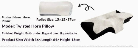 Butterfly-Shaped Memory Foam Pillow with Removable Cover for Home & Decor