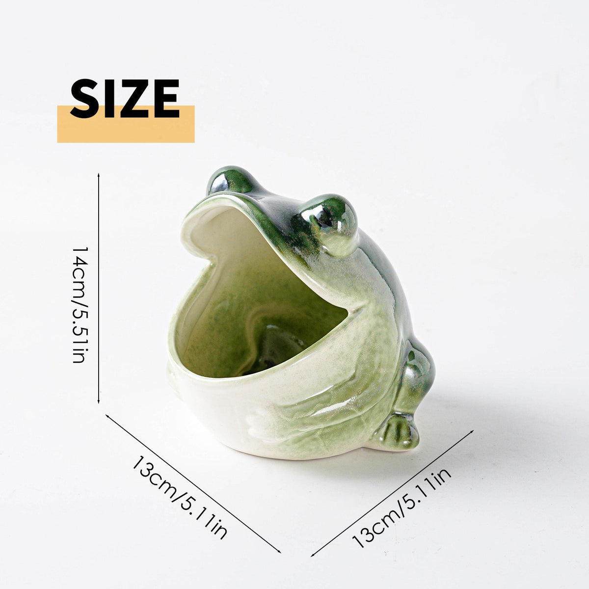 Decorative Ceramic Storage Jar for Kitchen and Home - Irregular Shape, 501-800ml