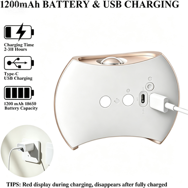 Rechargeable Magnetic LED Night Light Wall Sconce - 3 Color Modes, Motion Sensor, 2 or 4 Pack