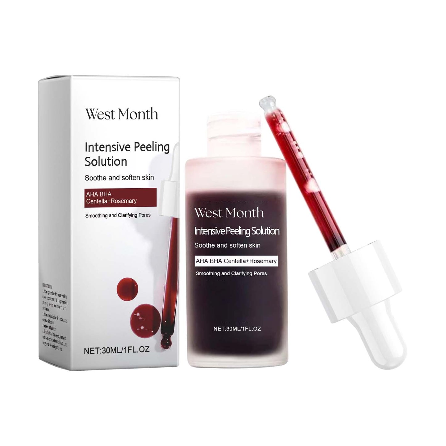 Exfoliating and Brightening Facial Serum - 30ml Salicylic Acid Essence