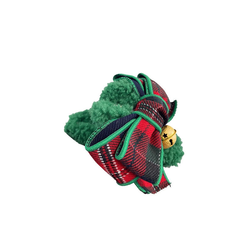 Christmas Bell Hair Clip with Bow - Women's Fashion Accessory