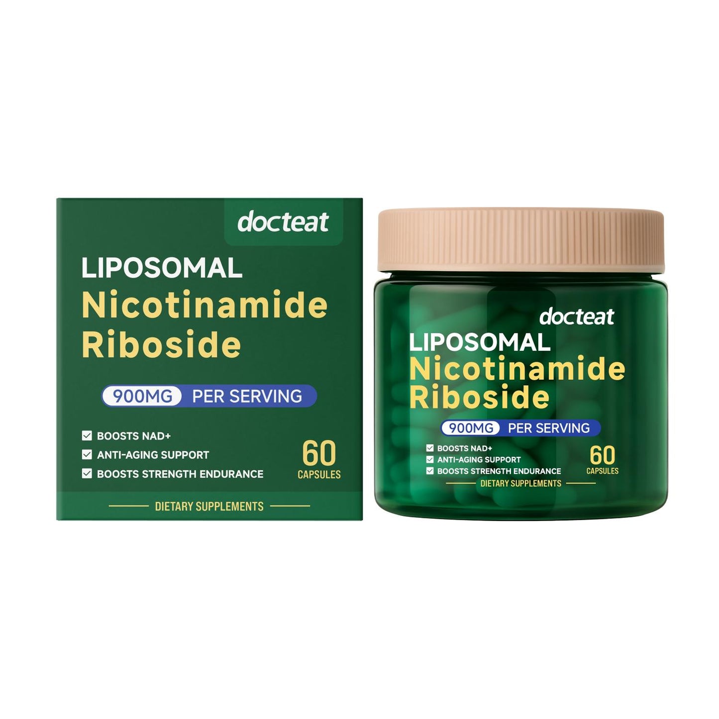 Energy Anti-Aging Capsules for Boosting Energy - 60 Capsules
