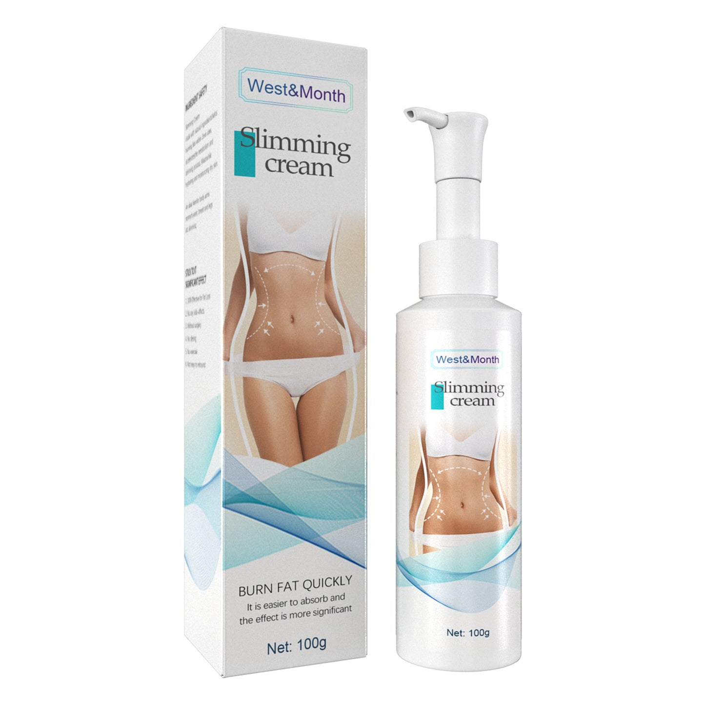 Firming Body Shaping Cream - Moisturizing Massage Cream for Thighs & Waist