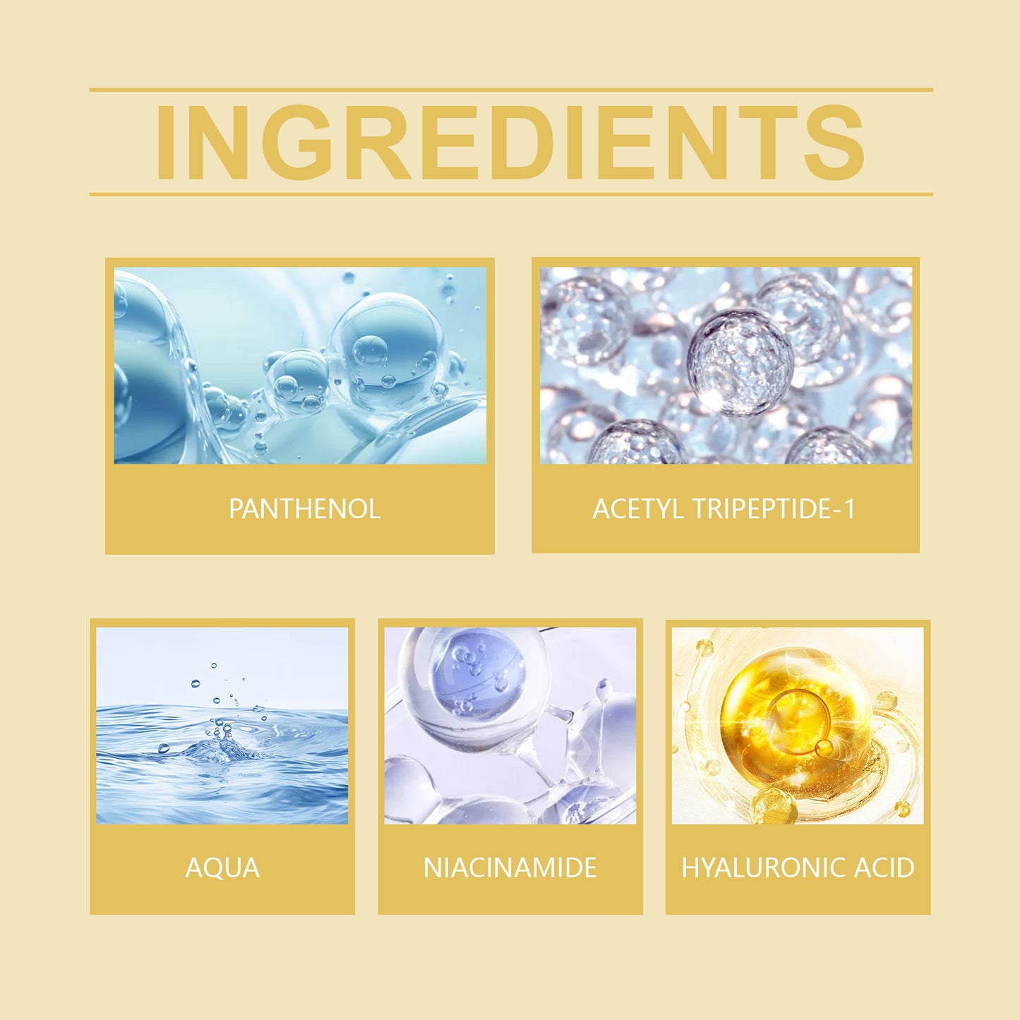 Firming Body Cream with Hyaluronic Acid & Vitamin B5 - Moisturizing Lotion