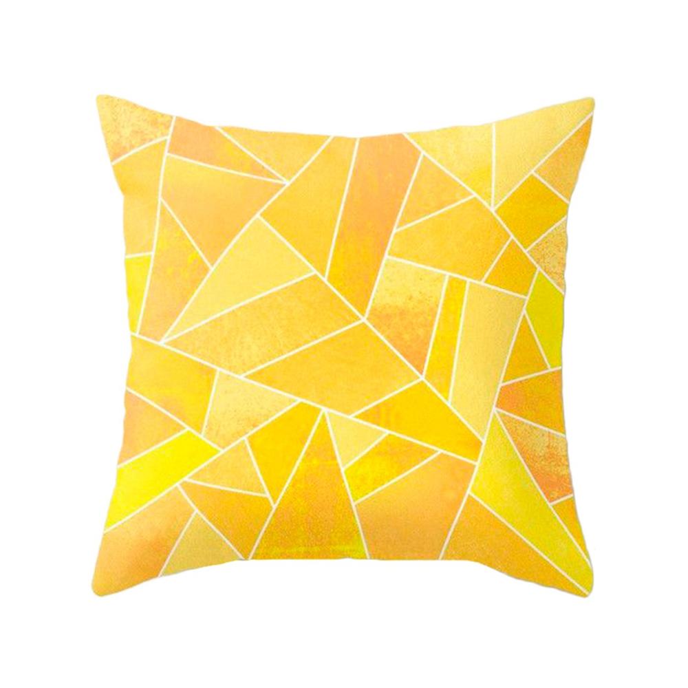 Northern Europe Style Geometric Plush Cushion Cover 45x45cm Home Decor