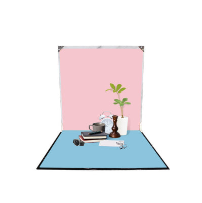 Plastic Triangle Corner Clip - Background Plate & Paper Organizer