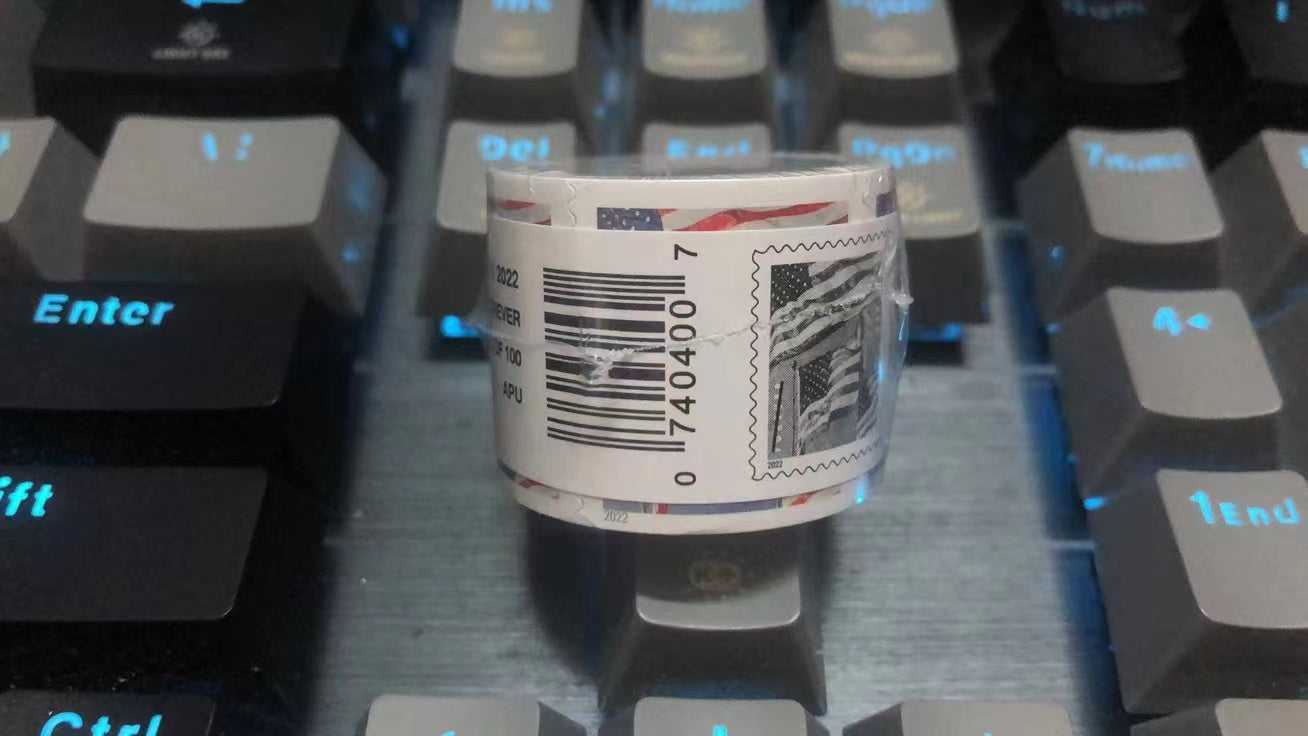 U.S. Flag Stamps - 1 Roll for Mailing and Collecting