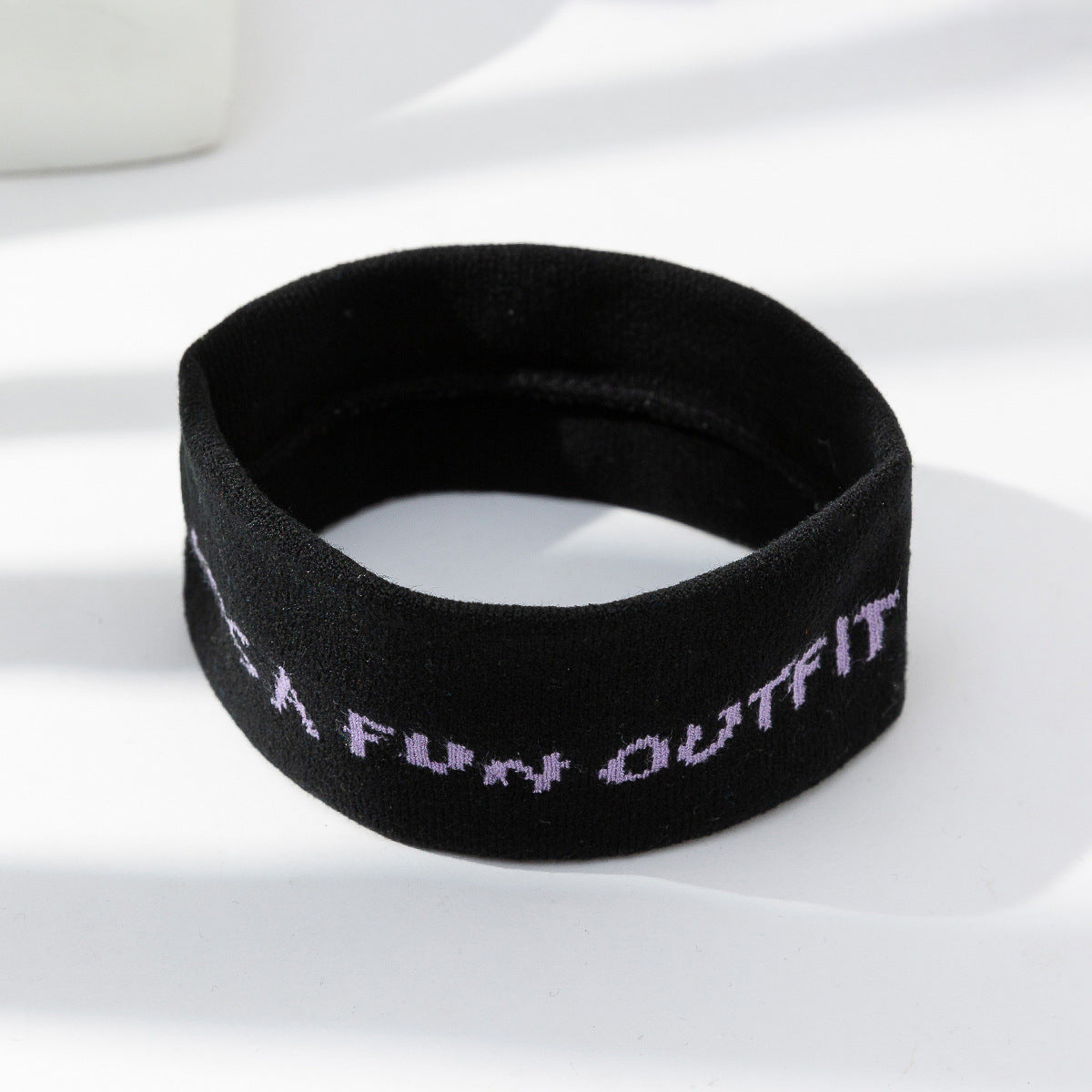 Stretch Sports Sweat-Absorbent Knitted Hair Band - Unisex Fitness Accessory
