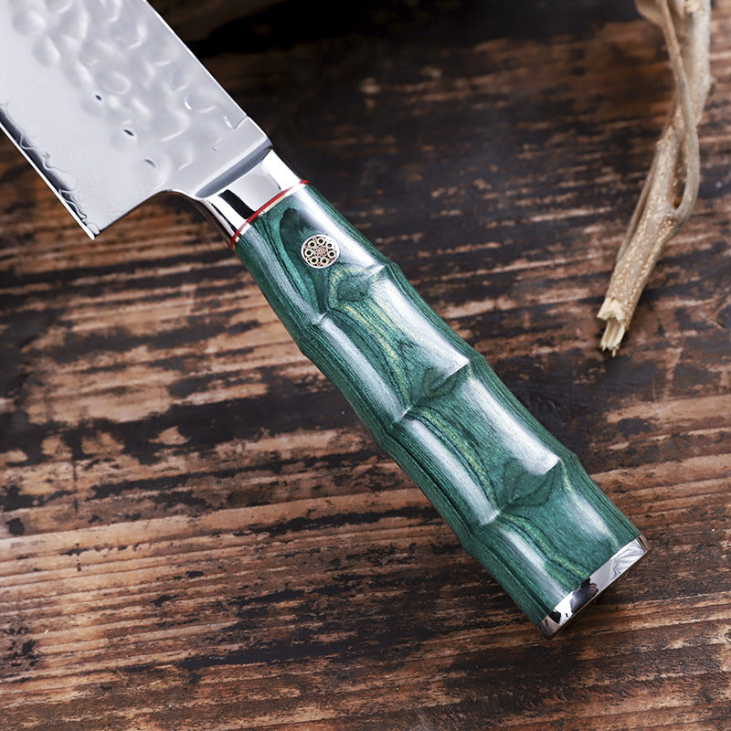 Damascus Steel Kitchen Knife Japanese Style 20cm Sharp Chef Knife