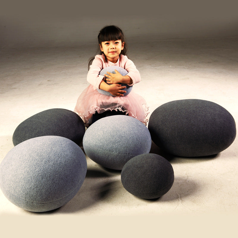 Multifunctional Stone Pebble Cushion Set - Creative Home Decor Pillows