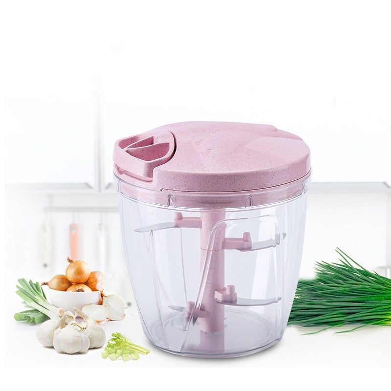Hand-Pulled Meat Grinder and Vegetable Mincer 900ml - Multi-Function Kitchen Tool
