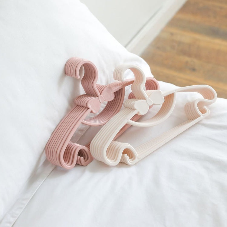 Children's Multi-Function Plastic Hanger Set for Kids' Closet Organization
