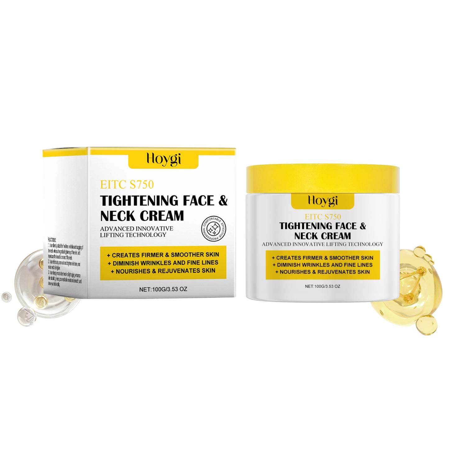 Collagen Neck & Face Firming Cream - Moisturizing Anti-Aging Skin Treatment