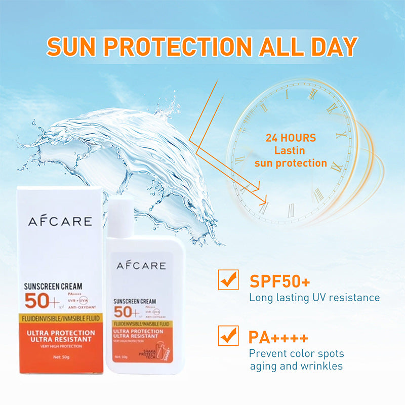 Liquid Protective Cream - 50ml Moisturizing Sunscreen